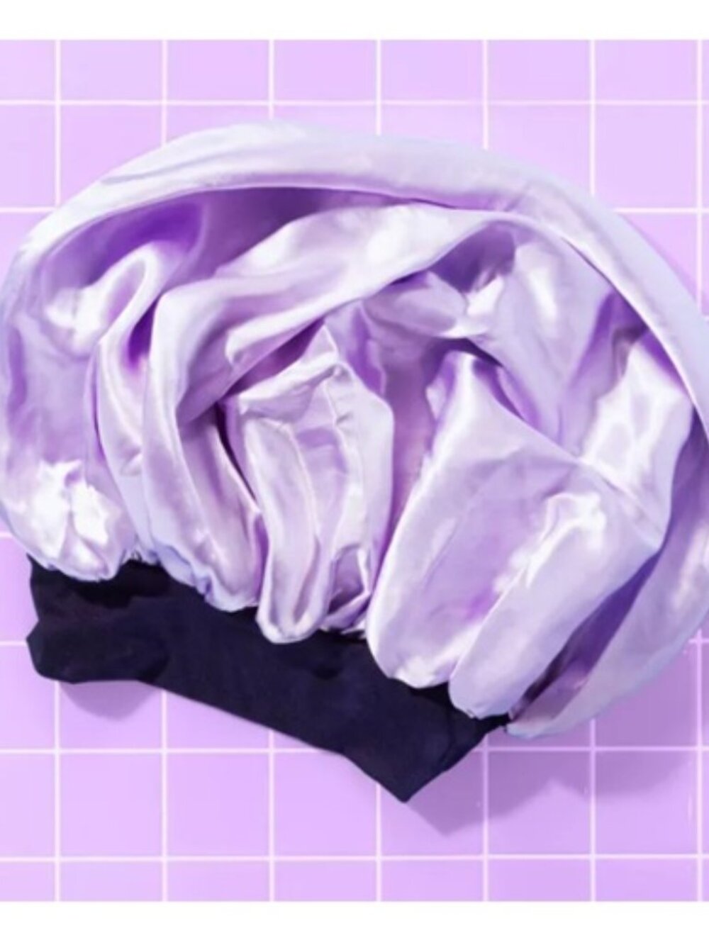 Gimme Beauty Sweet Dreams Satin Bonnet, Purple, Thick Hair